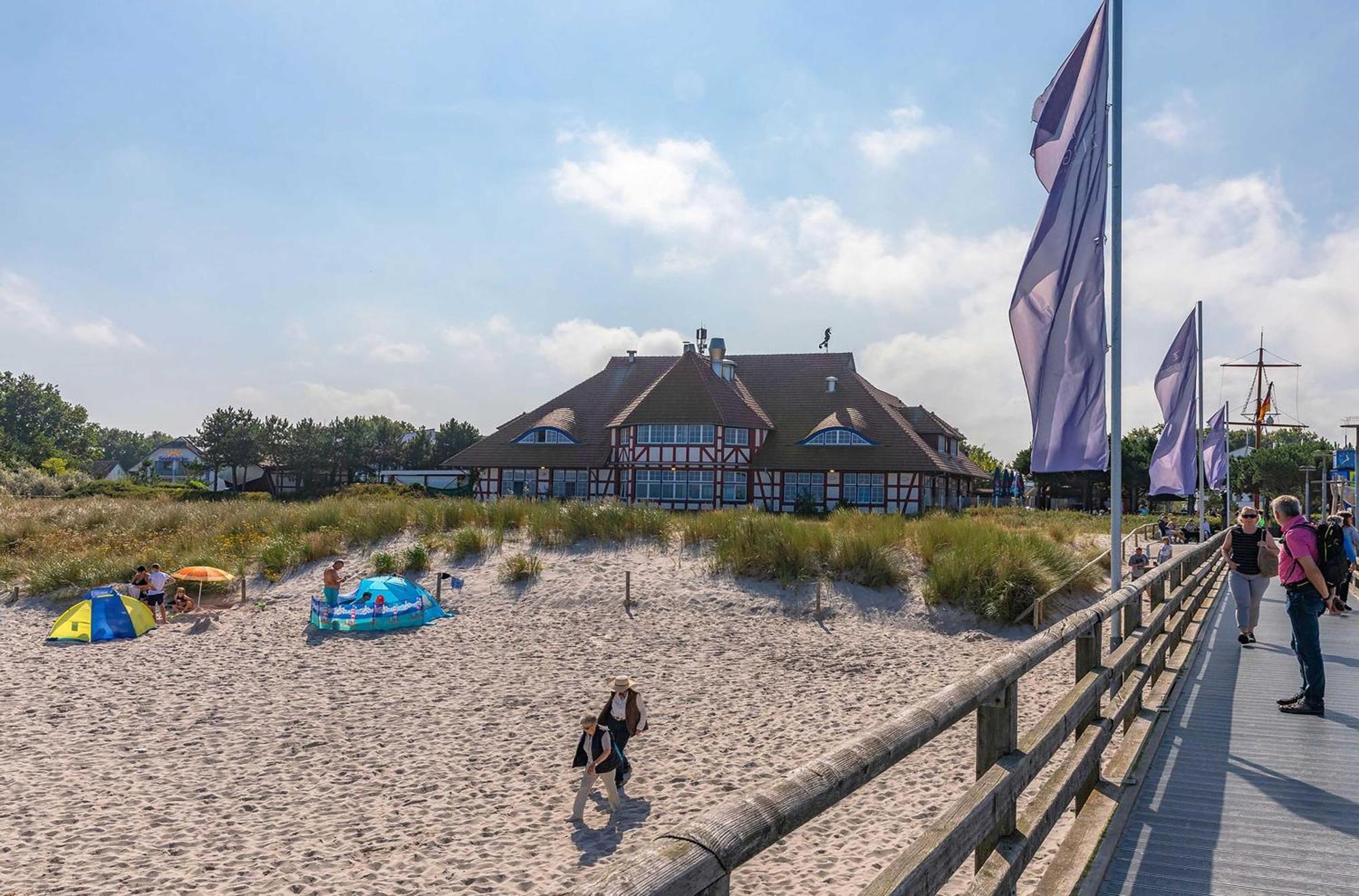 Seebaer Mit Terrasse Zingst Zewnętrze zdjęcie