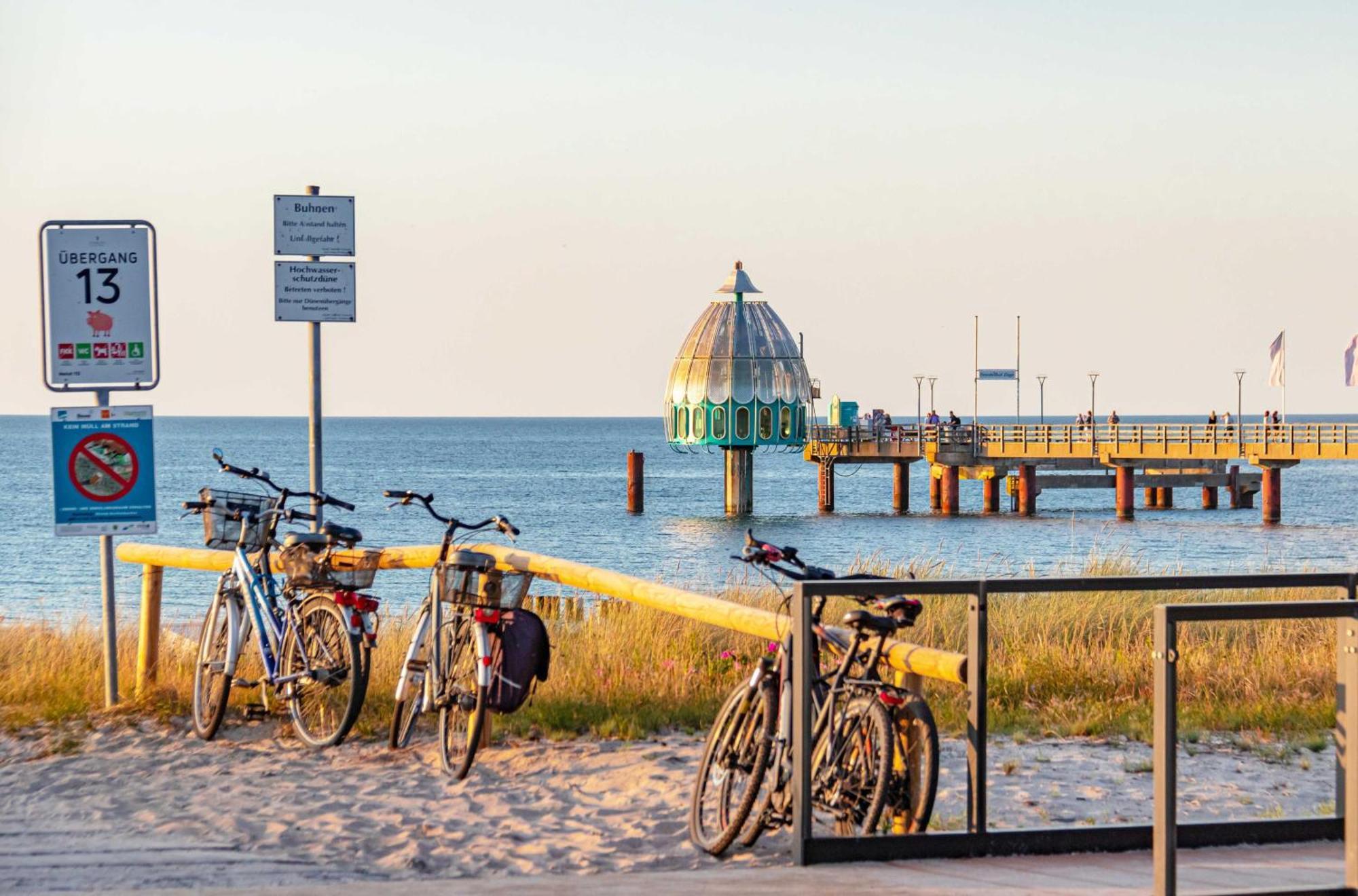 Seebaer Mit Terrasse Zingst Zewnętrze zdjęcie